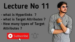 What is Hyperlinks? What is Target Attributes?How many types of Target Attributes?