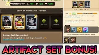 Artifact Card Set Bonus Explained?! Best Bonus Set, Plate Cards, etc! (7DS Info) 7DS Grand Cross