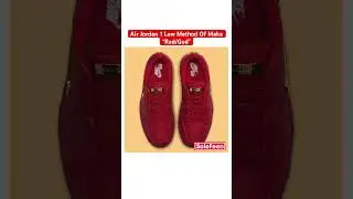 Air Jordan 1 Low Method Of Make “Red/Gold”