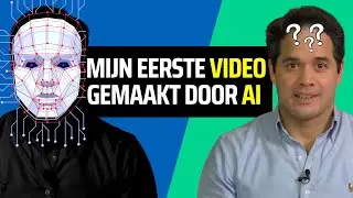 Mijn Eerste Video Gemaakt Door AI - Video Laten Maken Met Artificial Intelligence