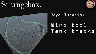 The Wire Tool Maya : Simple, fast, Tank Tracks or belt.