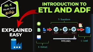 1. Introduction to Azure Data Factory in Tamil | ETL Explained in a Simple way | Azure in Tamil