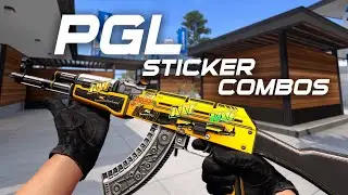 CSGO PGL Stockholm Major - Best sticker combinations #02 [4K60FPS]