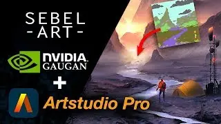 Artstudio Pro + Nvidia Gaugan = Best conceptart tools?!??