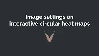 Image settings on interactive circular heat maps
