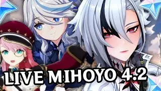 LIVE MIHOYO 4.2 LA HYPE sur Genshin Impact ! 300 primo + SURPRISE ?
