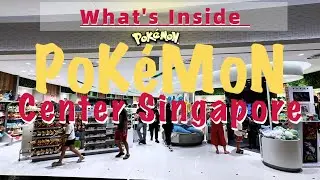 A WALK THROUGH POKEMON CENTER AT SINGAPORE CHANGI AIRPORT. #pokemon #tradingcards #pikachu