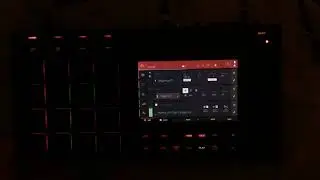 Akai MPC LIVE - Sample Chopping to Beat (PART 1 - I turn off the TV)