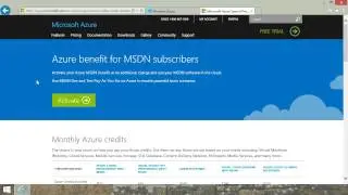Sign Up for Microsoft Azure Free Trial