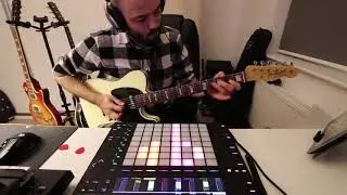 ➤ Mr. Big - To Be With You - Ableton Live & Push 2 Guitar Cover #oneminutebeat #1