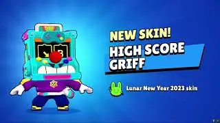 BRAWL STARS NEW SKIN HIGH SCORE GRIFF