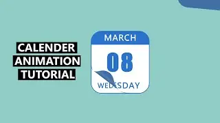 Calendar Animation in After Effects Tutorial