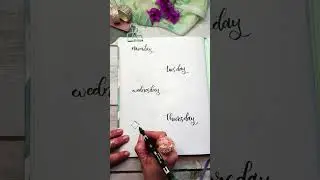🌿Summer week🌸 #lettering #shorts #bulletjournal #bujo #diy  #cute #bujoideas #handlettering #agenda