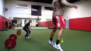 UFC Fighters Mark Munoz and Mike Guymon Train with Todd Norman