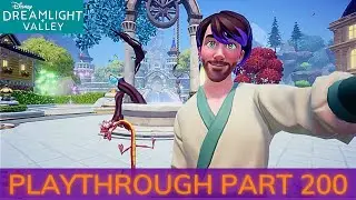 Disney Dreamlight Valley Part 200 - Welcome to the Valley Mulan and Mushu.