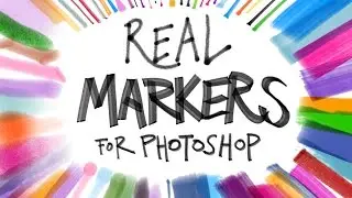 HEJ! REAL MARKERS BRUSH DEMO