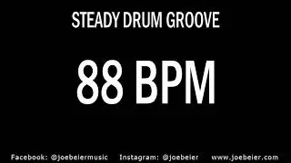 88 BPM - Drum Beat - Backing Track - Practice Tool