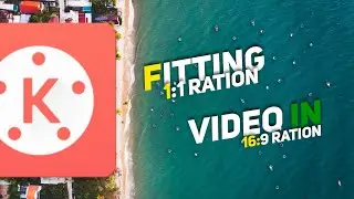 How to Fit 1:1 Ratio Video in 16:9 Ratio In kinemaster - New Editing Tricks for Youtubers