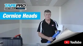 Using the Tapepro Cornice Heads