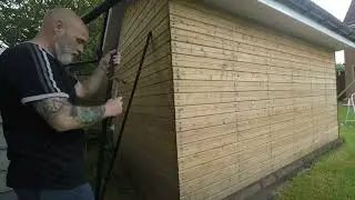 Edge Strips for the sides of the shed