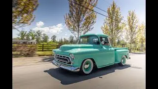1957 3100 Chevy Driving Shots