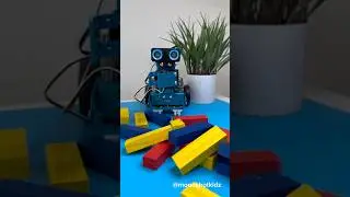 MBot 2 Smart world add-on pack fun activity idea “Jenga game”