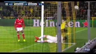 Боррусия Дортмунд-Бенфика Aubameyang GOAL 1-0 08.03.2017