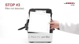 JBC | FAE1/FAE2 Fume Extractor: Stop #03 Filter not detected