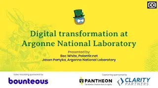 Digital transformation at Argonne National Laboratory