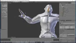 Solving Usual Problems When Rigging Fuse-Built Character in Blender