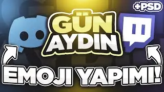 Discord & Twitch Kanalları İçin Emoji Nasıl Yapılır? | +PSD