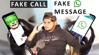 How to FAKE WHATSAPP message and FAKE CALL
