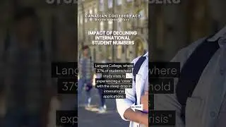 Canadian colleges face major budget cuts as international student numbers decline