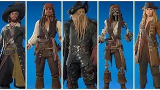 Fortnite PIRATES OF THE CARIBBAN are here