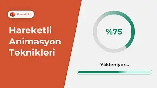 Sunumlarınıza Hayat Katın: PowerPoint Yükleniyor Animasyonu ve Halka Grafikler