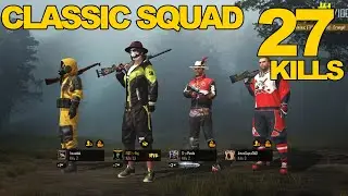 CLASSIC SQUAD GAMEPLAY | KILLS-27