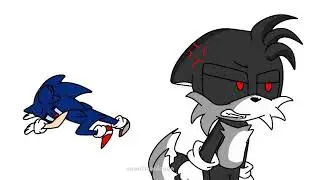 // Sonic.exe kiss Make him not cry Tailsthefox // ep.012