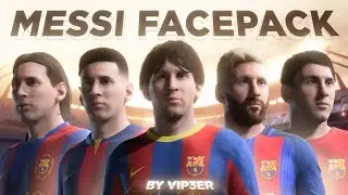 Leo Messi FACEPACK For FC 24 + Tutorial | TU18.2