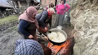 Gelenek ve göreneklerimiz Kezban yengenin mevlidine hazırlık