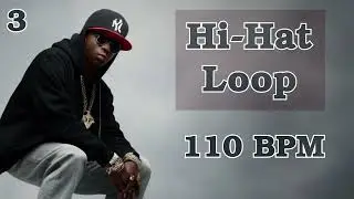 [FREE HI-HAT LOOP] 110 BPM Hip Hop 3 - Free Drums, Samples, Loops, One Shots, Presets