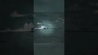 Destroying a HUGE column of tanks