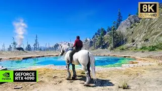 [8K] Red Dead Redemption 2 RTX 4090 | Raytracing Reshade Ultimate Realism | ULTRA GRAPHICS  SHOWCASE