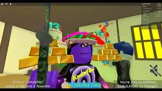 Katana simulator PART 1 ft my new auto clicker