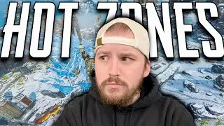 ONLY Landing HOT ZONES In APEX LEGENDS As A NEW PLAYER