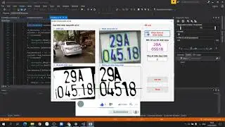 Demo chia sẻ code nhận dạng biển số xe chuẩn đồ án