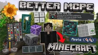 La MEJOR TEXTURA para Minecraft BEDROCK 1.21 - Better MCPE 1.21