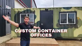 Custom Container Office | Edmonton, AB | Rockbox Structures