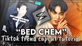 “Bed chem” new kpop tiktok trend capcut tutorial