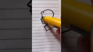 How to draw a face #drawing #artdrawing #sketch #outline