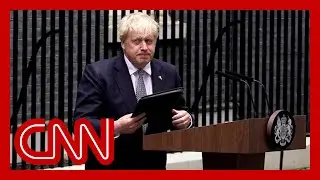 ‘Them's the breaks,’ Johnson says in resignation speech